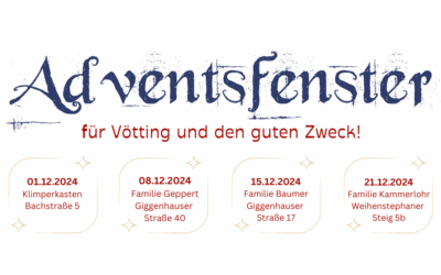 Adventsfenster & Spendenbaum 2024